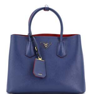 Prada Cuir Double Tote Saffiano Leather #227080P20B